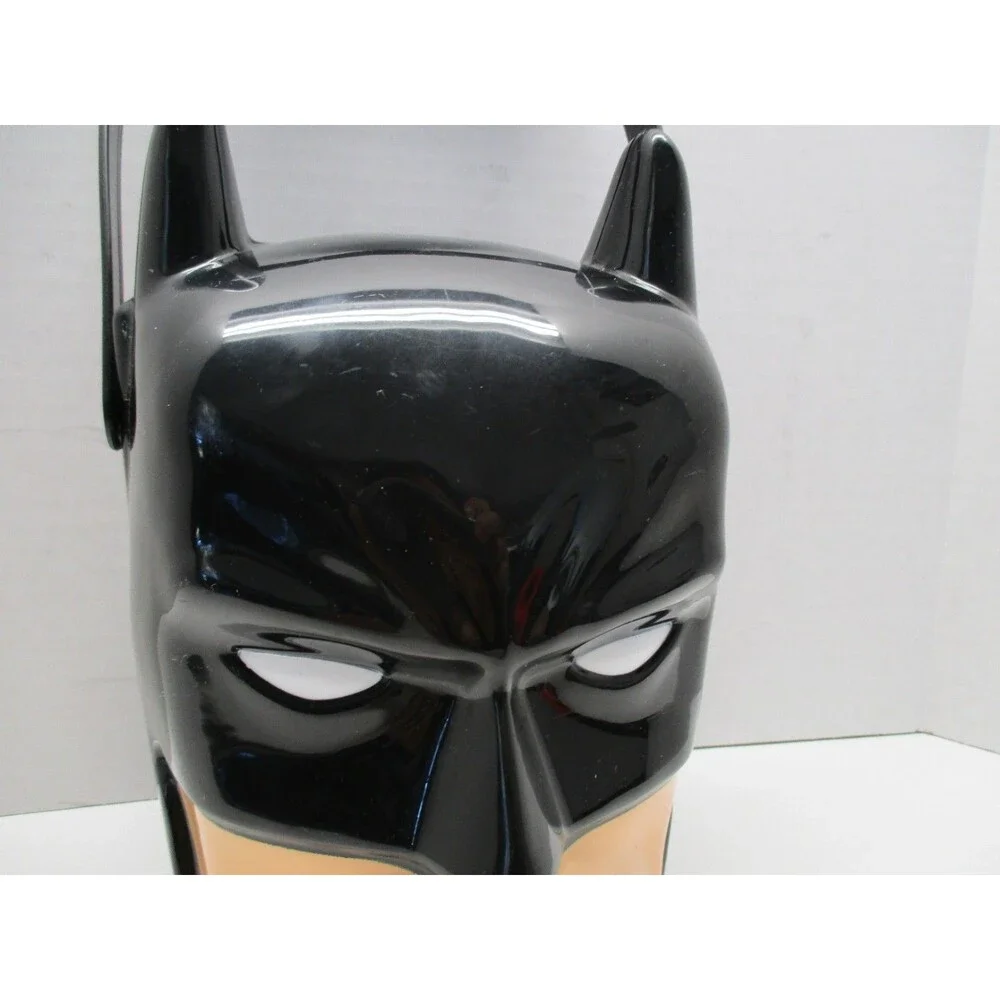 Vintage DC Comics Batman Plastic Popcorn Halloween Candy Bucket/Pail